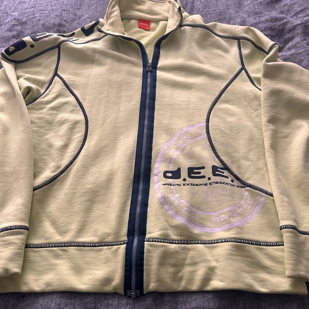 Hugo Boss Light Yellow Performance Jacket - Picture 2 of 5
